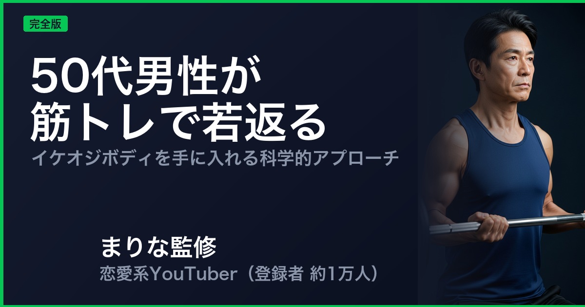 50代男性が 筋トレで若返る