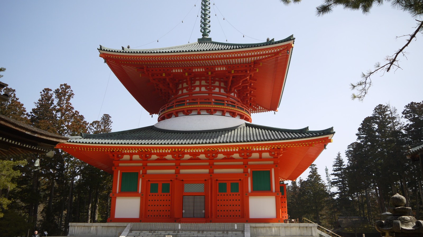高野山 壇上伽藍の根本大塔