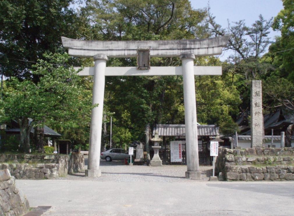 和歌山県田辺市の世界遺産・鬪雞神社の社殿