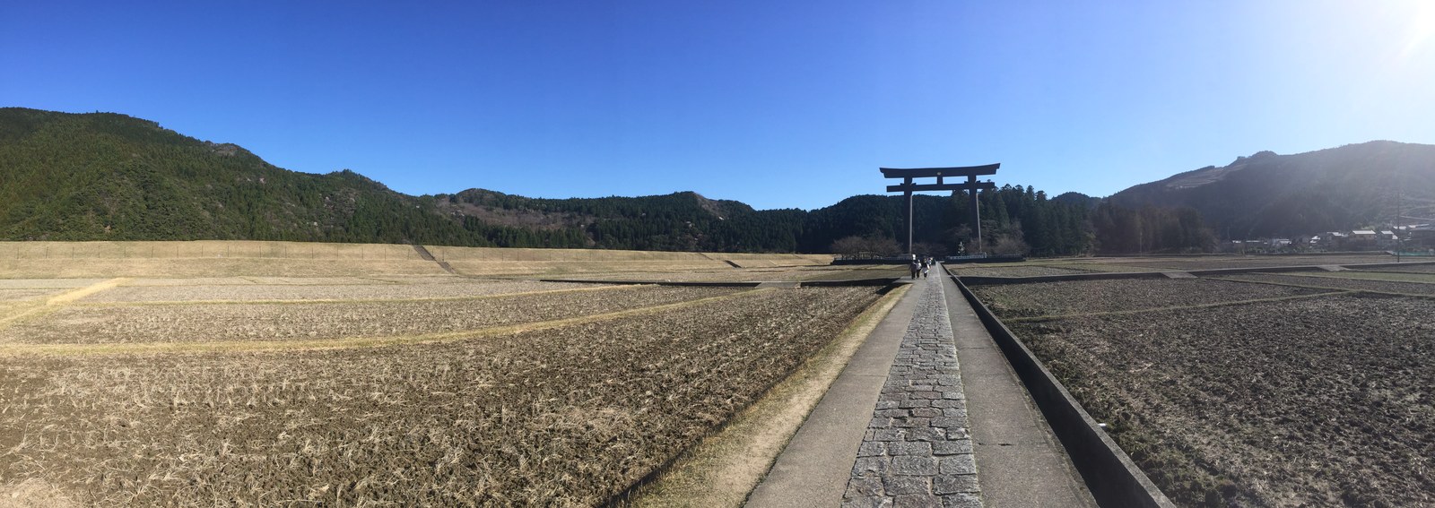 和歌山県田辺市本宮町・大斎原の大鳥居